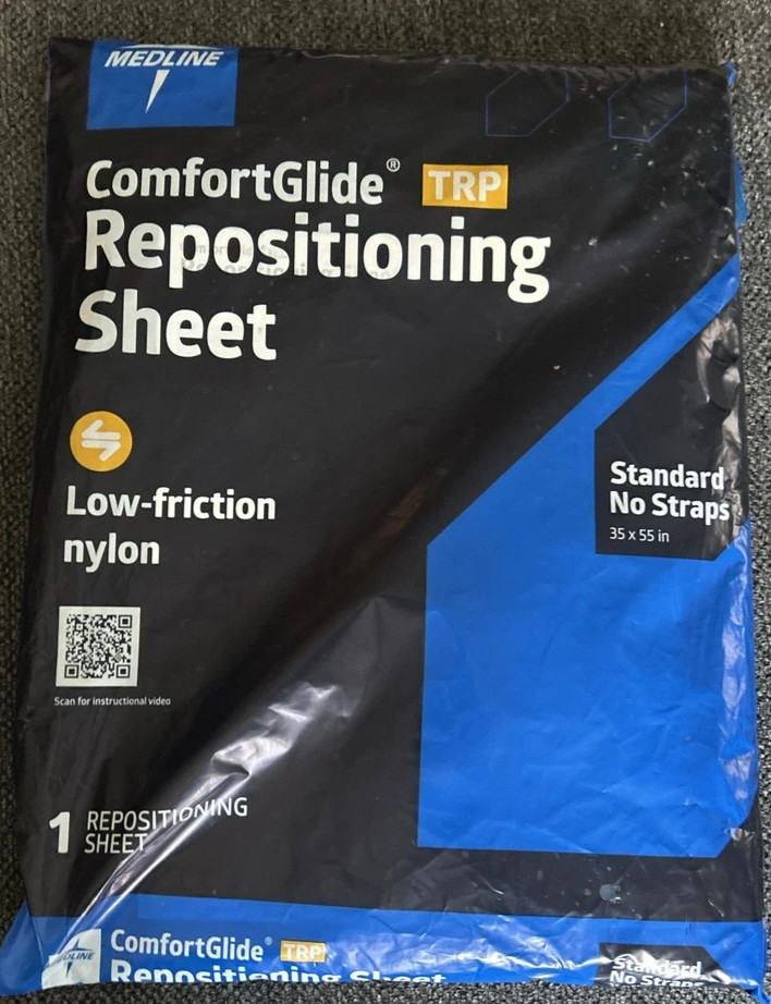 *Lot of 5* Medline Comfort Glide Repositioning Sheet 35" x 55" New In Bag.