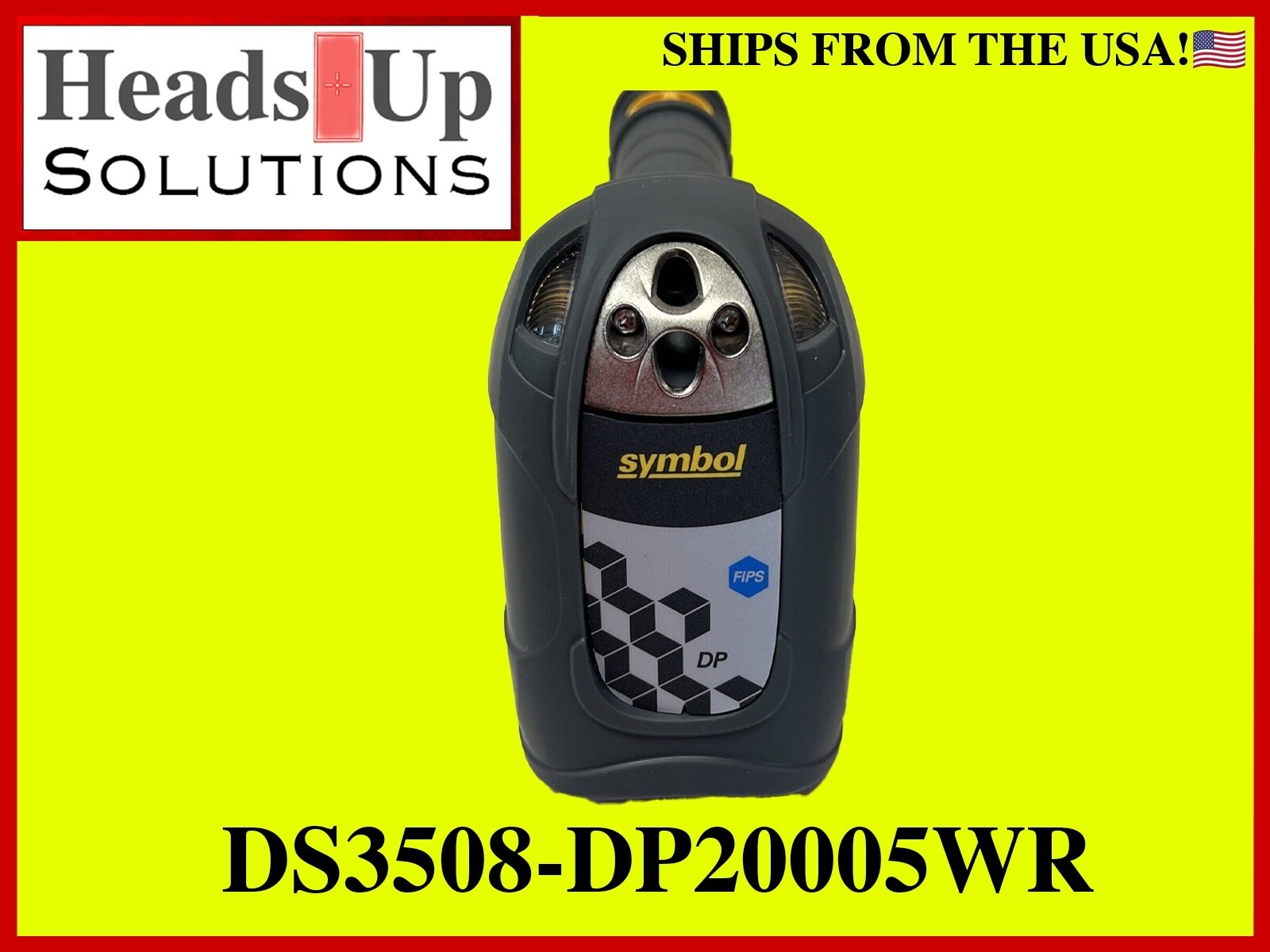 Symbol DS3508-DP20005WR Barcode Scanner 2D Imager Refurbished SHIPS FROM USA!