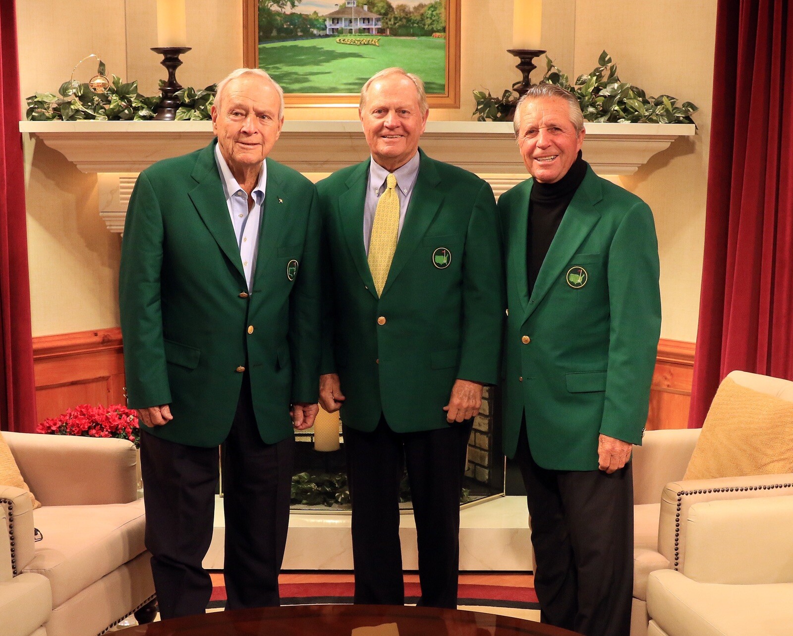 8x10 Photo JACK NICKLAUS, ARNOLD PALMER & GARY PLAYER Masters US Open PGA