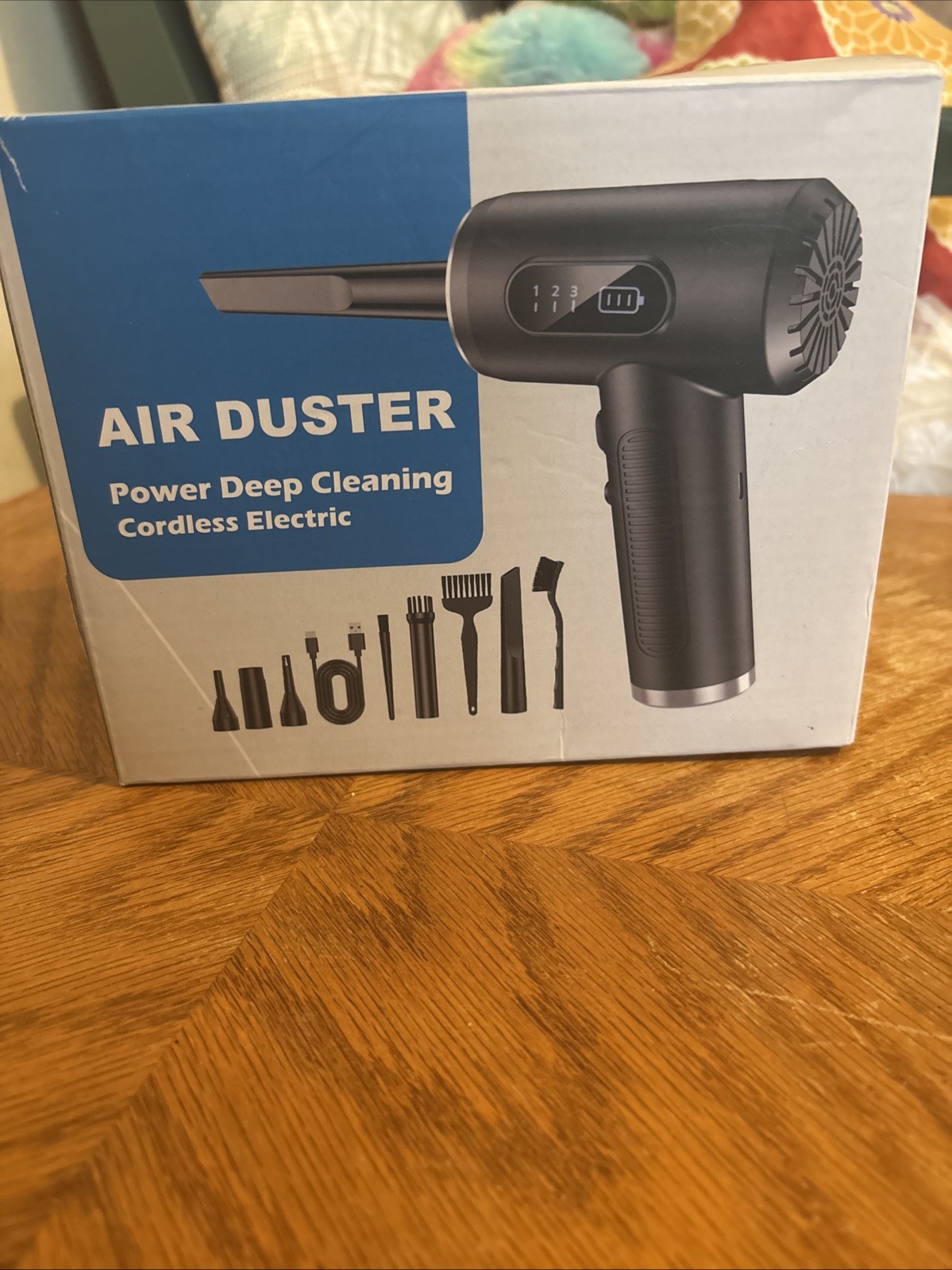 Cordless Electric Air Duster 68W Rechargeable Compressed Air Blower PC Keyboard