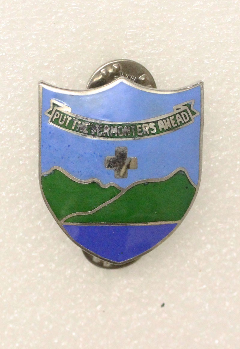 U.S. Army DI pin 2303 - 172nd Armor - c/b, nhm