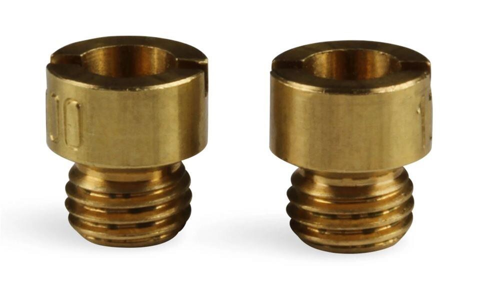 Holley Carburetor Jets Std. Main Gas # 69 Jet Size 0.0700 in. Brass Pair #122-69
