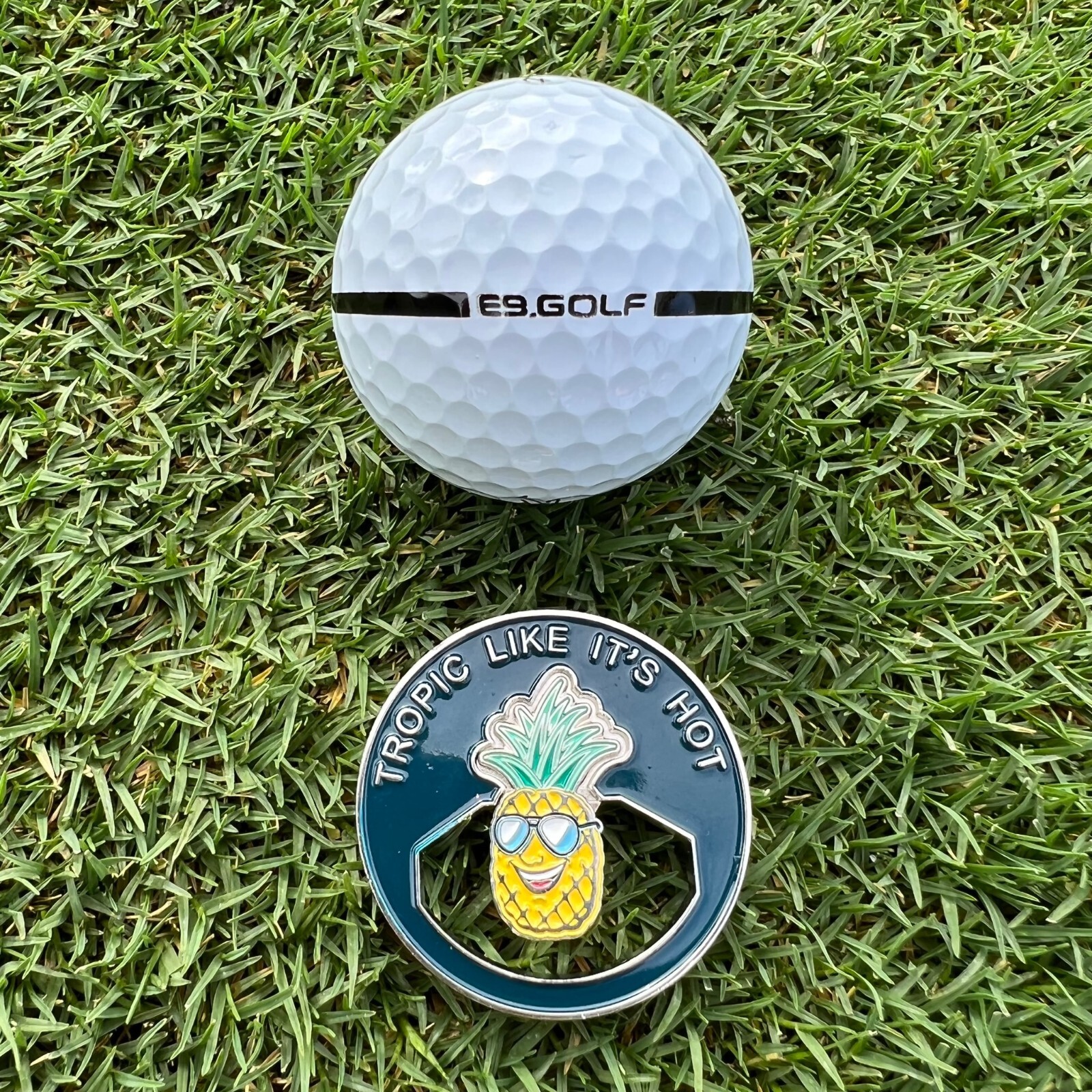 New! E9 Golf 2 in 1 ball mark with Bottle Opener