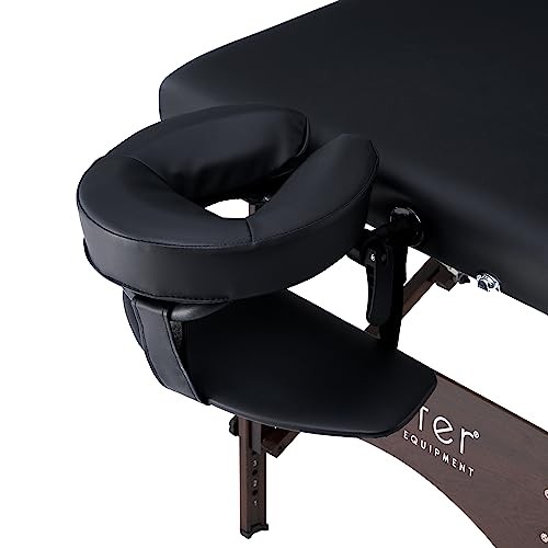 Master Massage Argo 28" Portable Massage Table with Complete Package Black