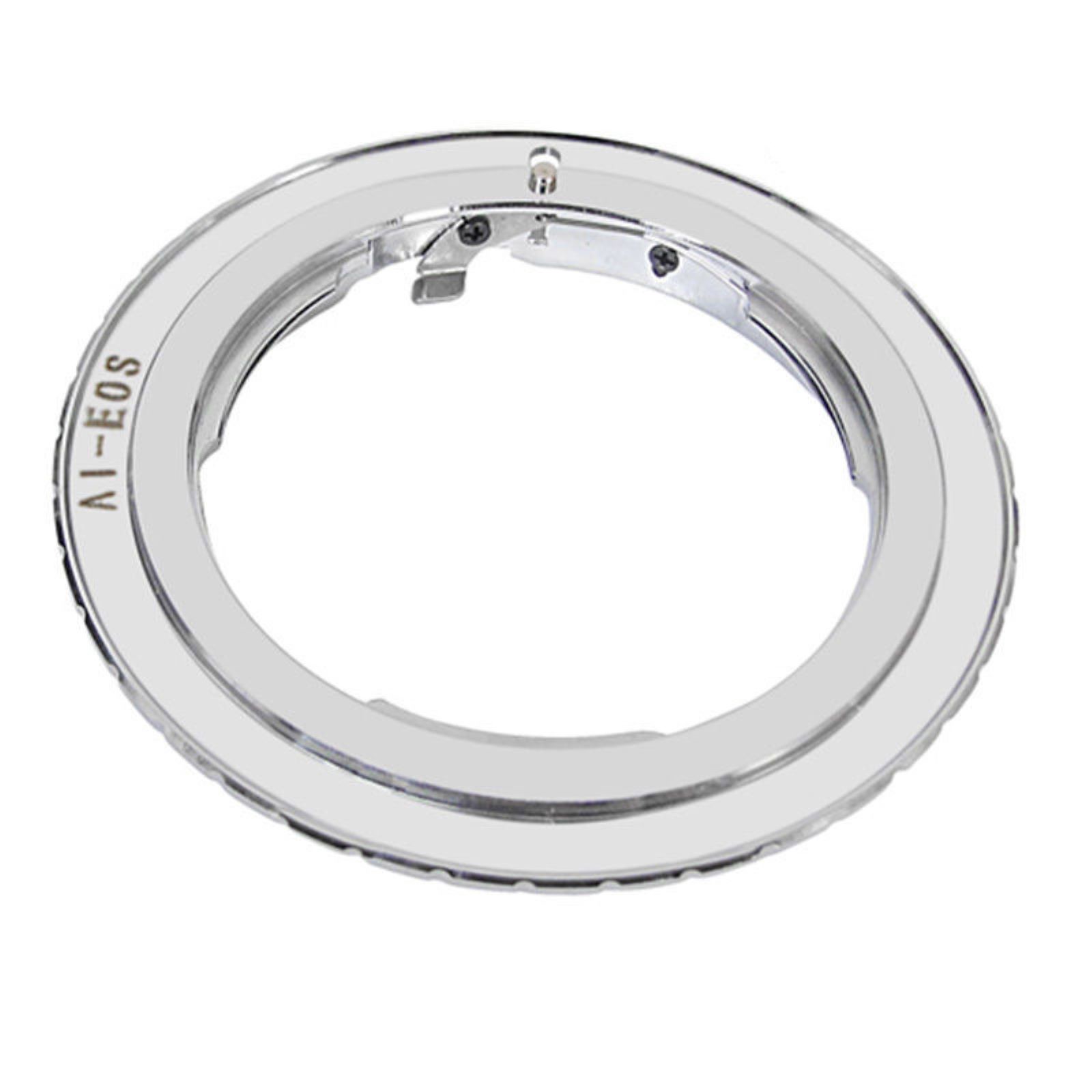 AI-EOS Lens Converter for Nikon F AI Lens to for Canon EOS EF EF-S Mount Camera