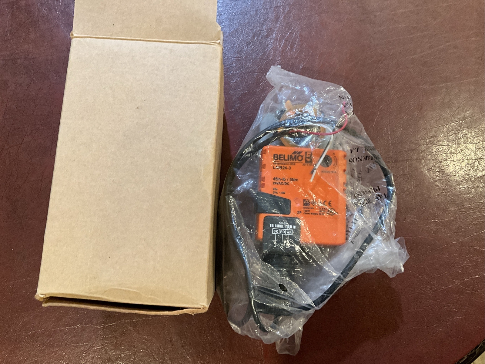 Belimo Damper Actuator LMB24-3 45in-lb / 5Mm 24V AC/DC