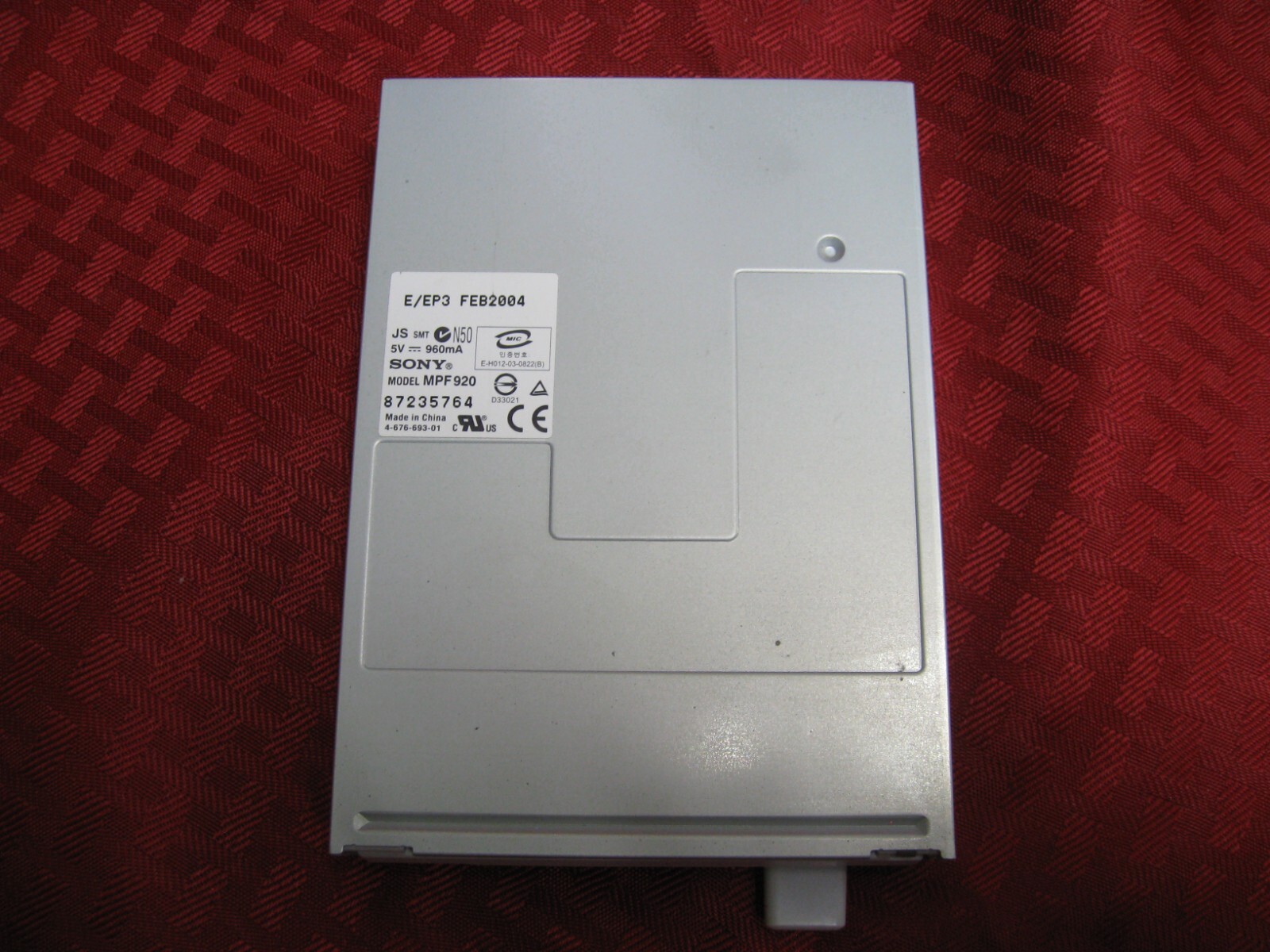 Floppy Disk Drive Sony MPF920 3.5"
