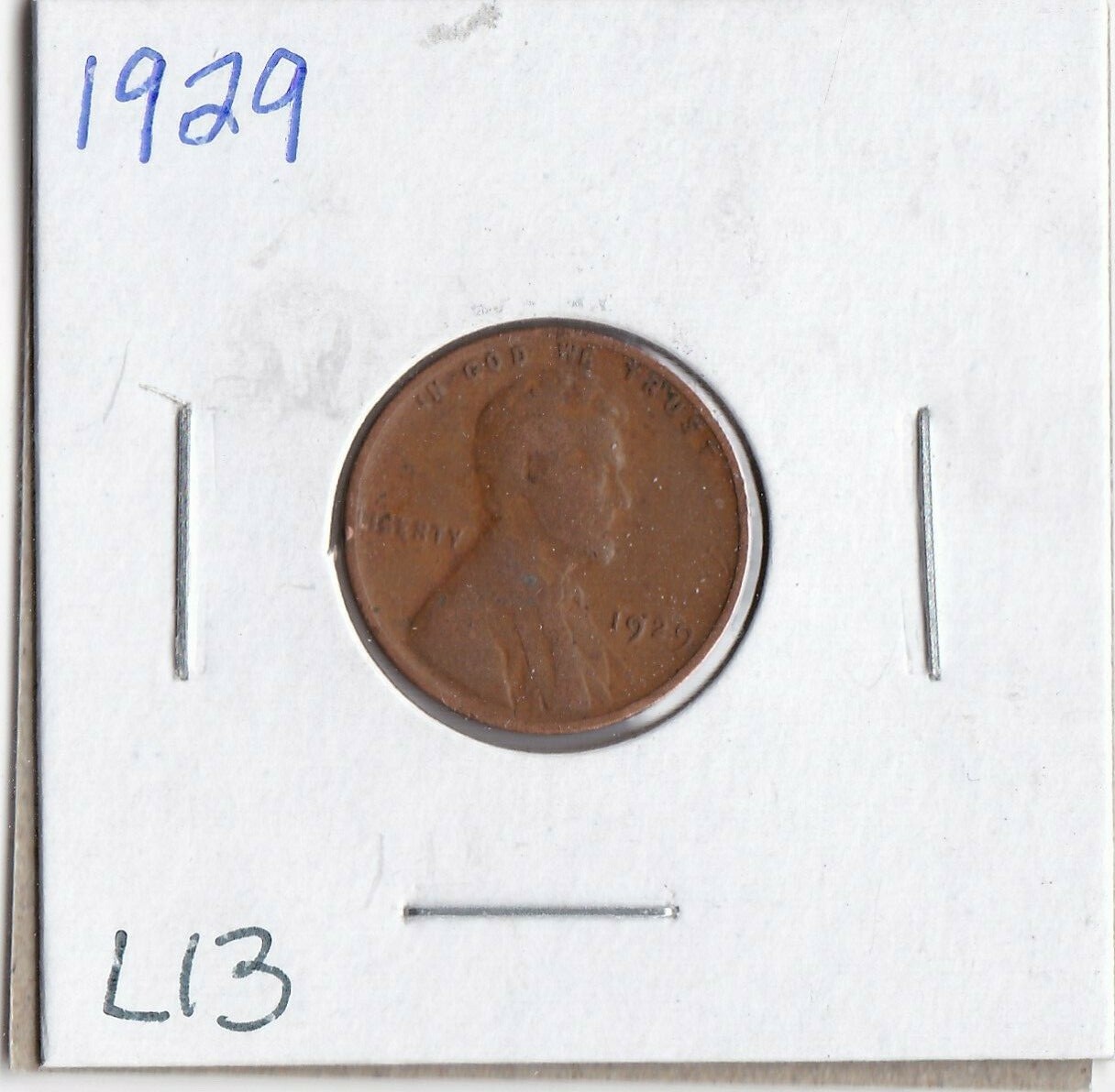 1929 Lincoln Cent  L13