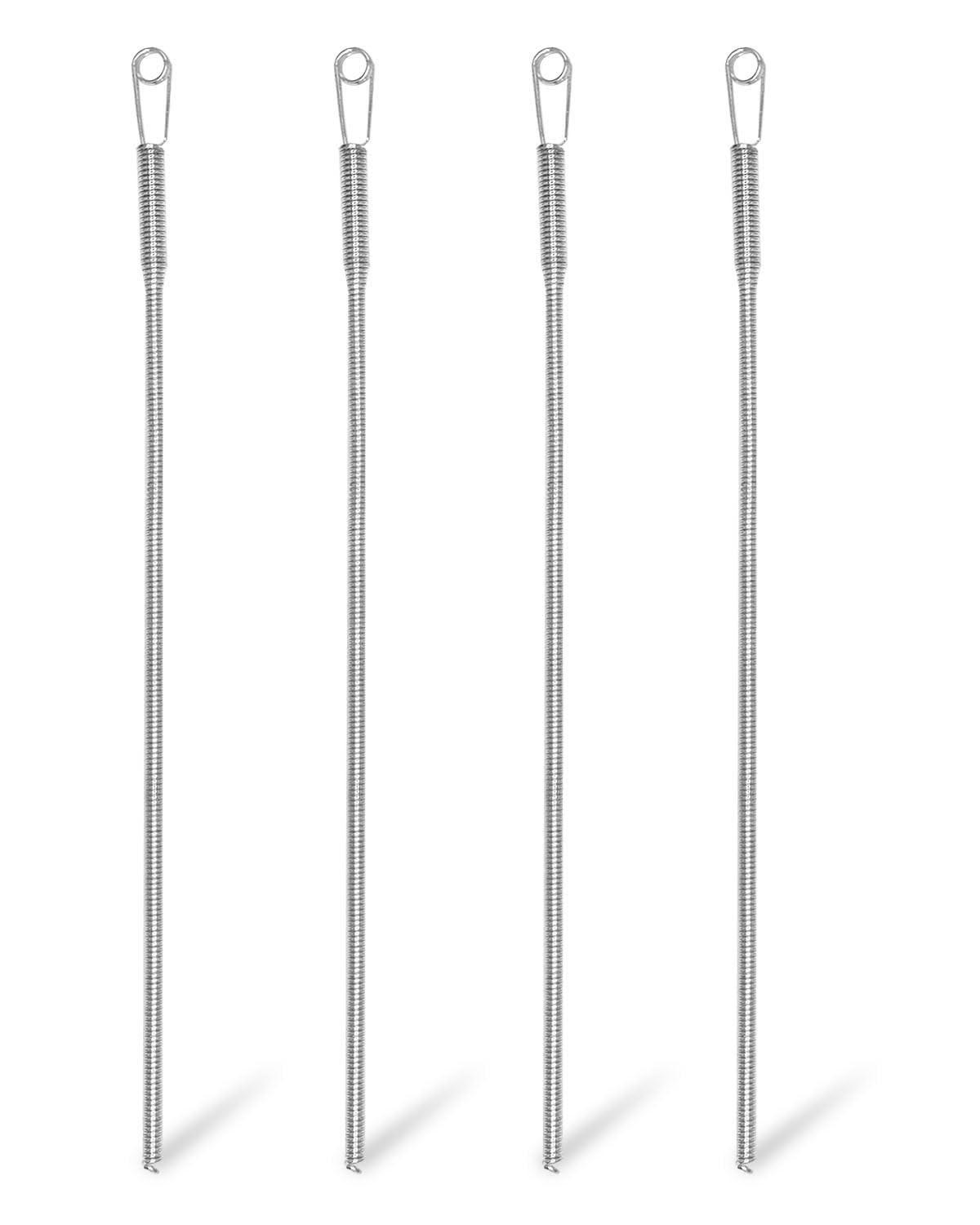 Spring Drawstring Needle Threader, DIY Rope Threaders Clip Puller Replacement