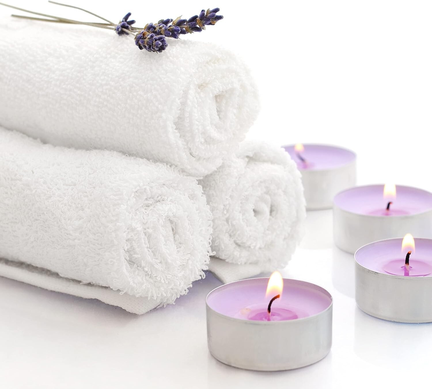 PK/6PC Salon White Towels Cotton for Hand,Salon,Spa,Gym,Beauty,Hair Care 16"X26"