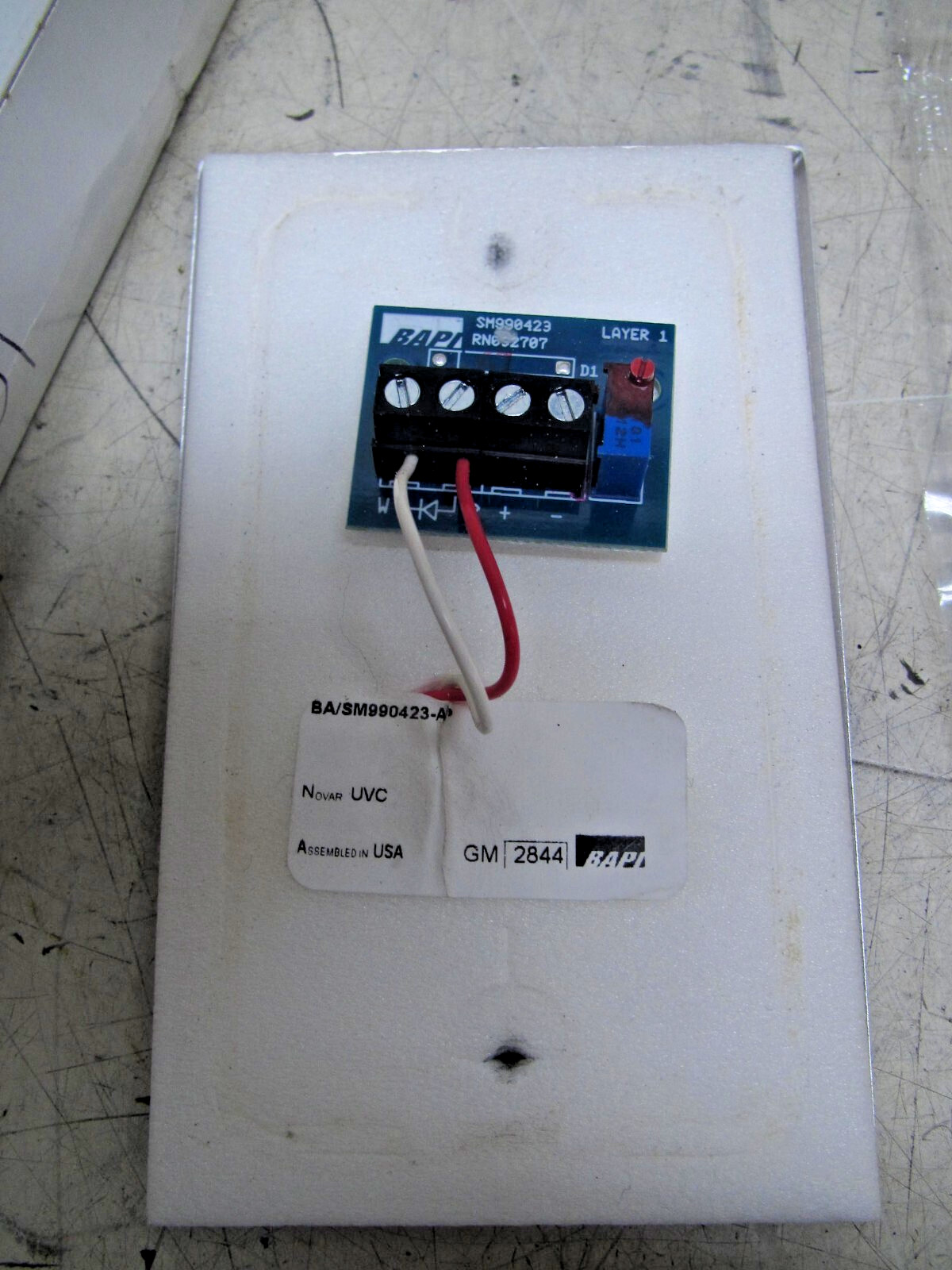 Novar Bapi Temperature Sensor P/N: BA/SM990423-AP FREE SHIPPING