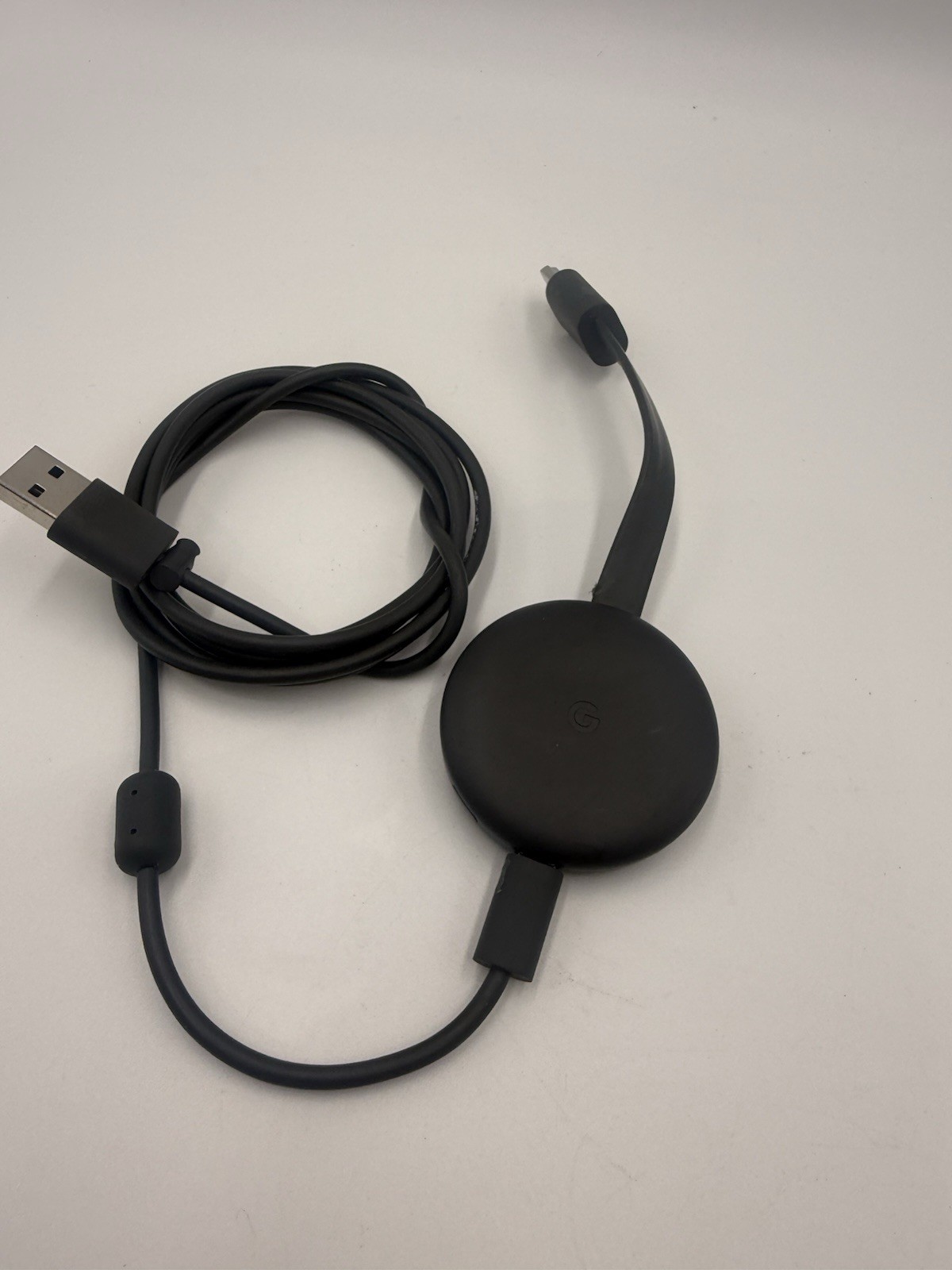 Google Chromecast HD (3rd) 1080p Media Streaming Device - W/ Power Cable TESTED!
