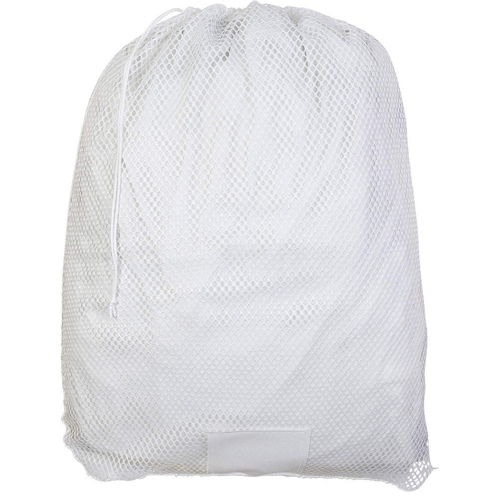 GRAINGER APPROVED GP245165 Laundry Bag,24"W,White,PK12 38UZ98