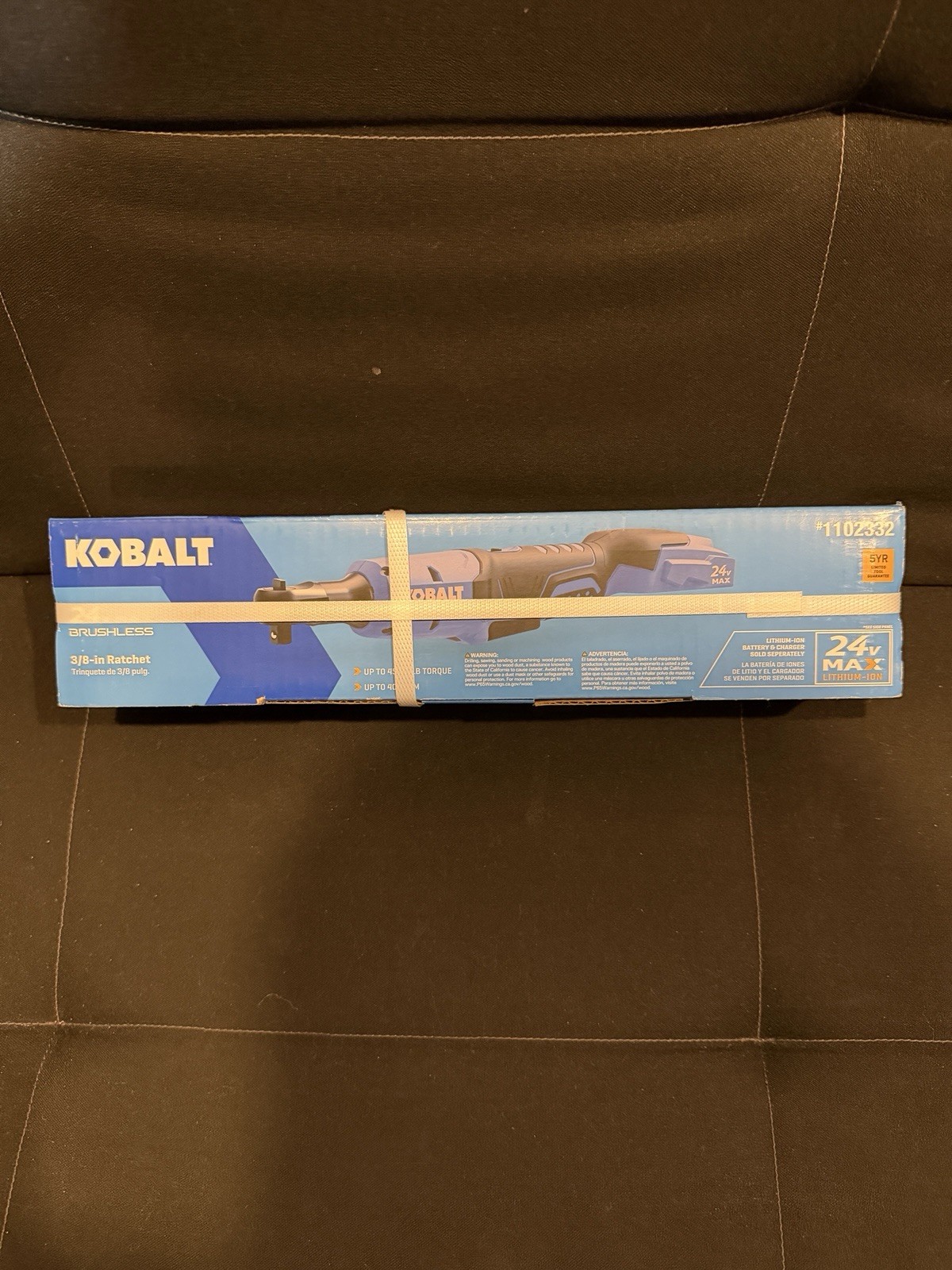 Kobalt Cordless Impact 3/8-in Variable Speed Brushless 24-Volt Max