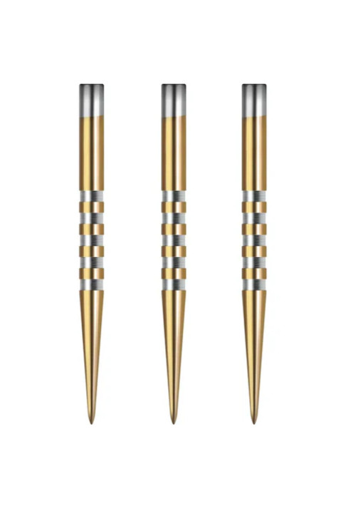 Original CD Grip Points MK2 Gold 32mm Steeldart Tips