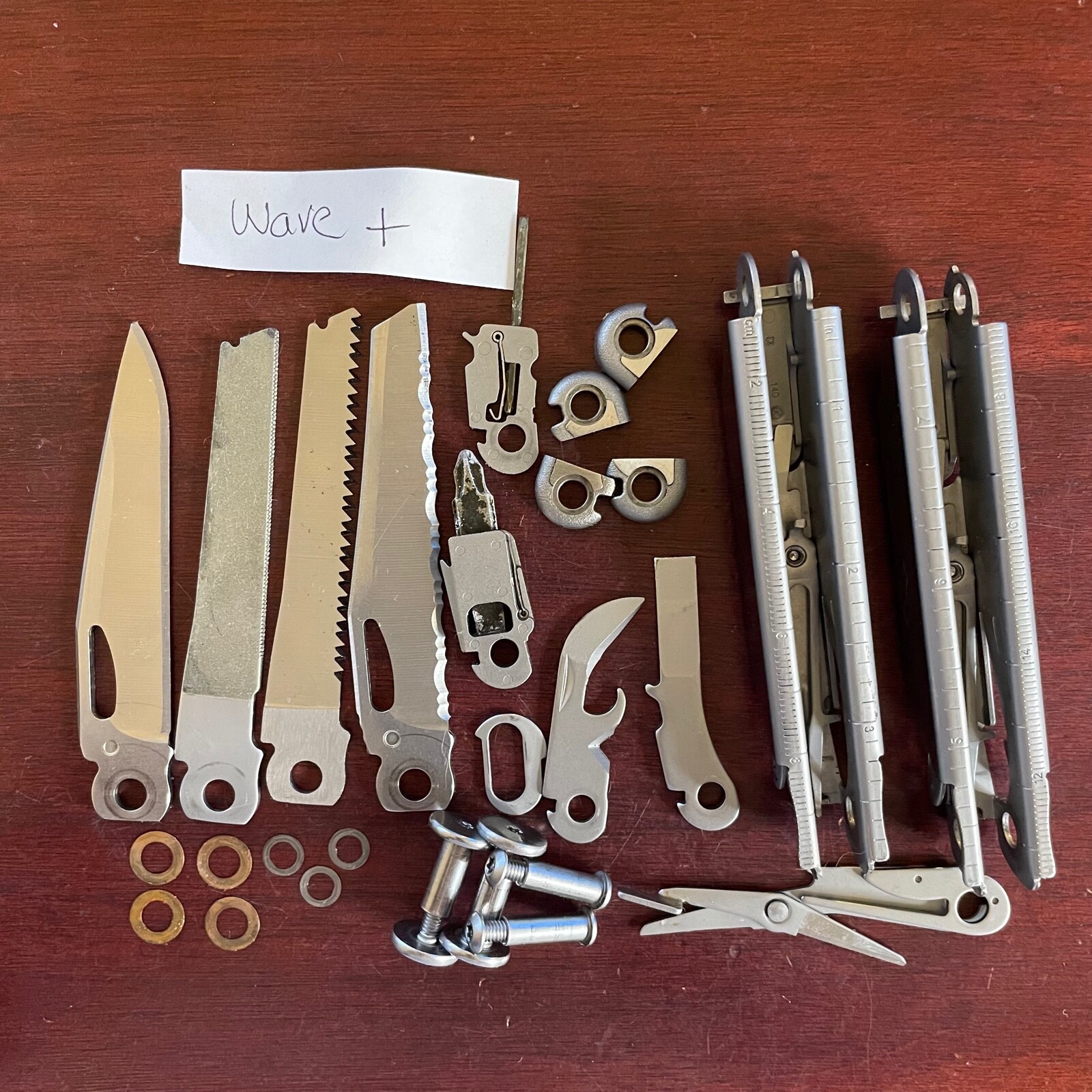 Parts from Leatherman Wave+ Plier Multitool: 1 Part For Mods or Repair