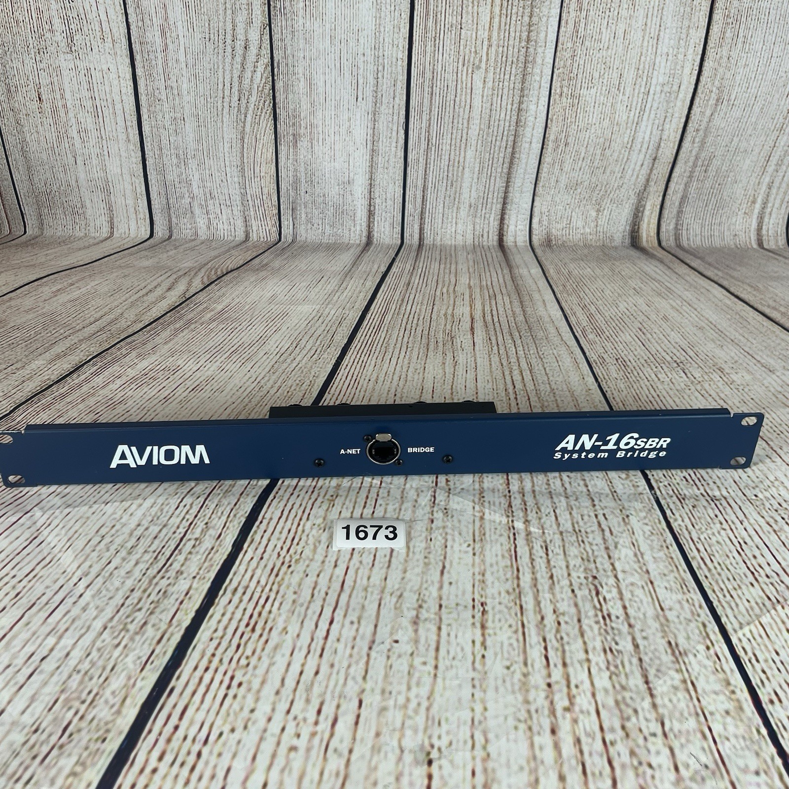 Aviom AN-16SBR A Net-System Bridge Blue Mountable
