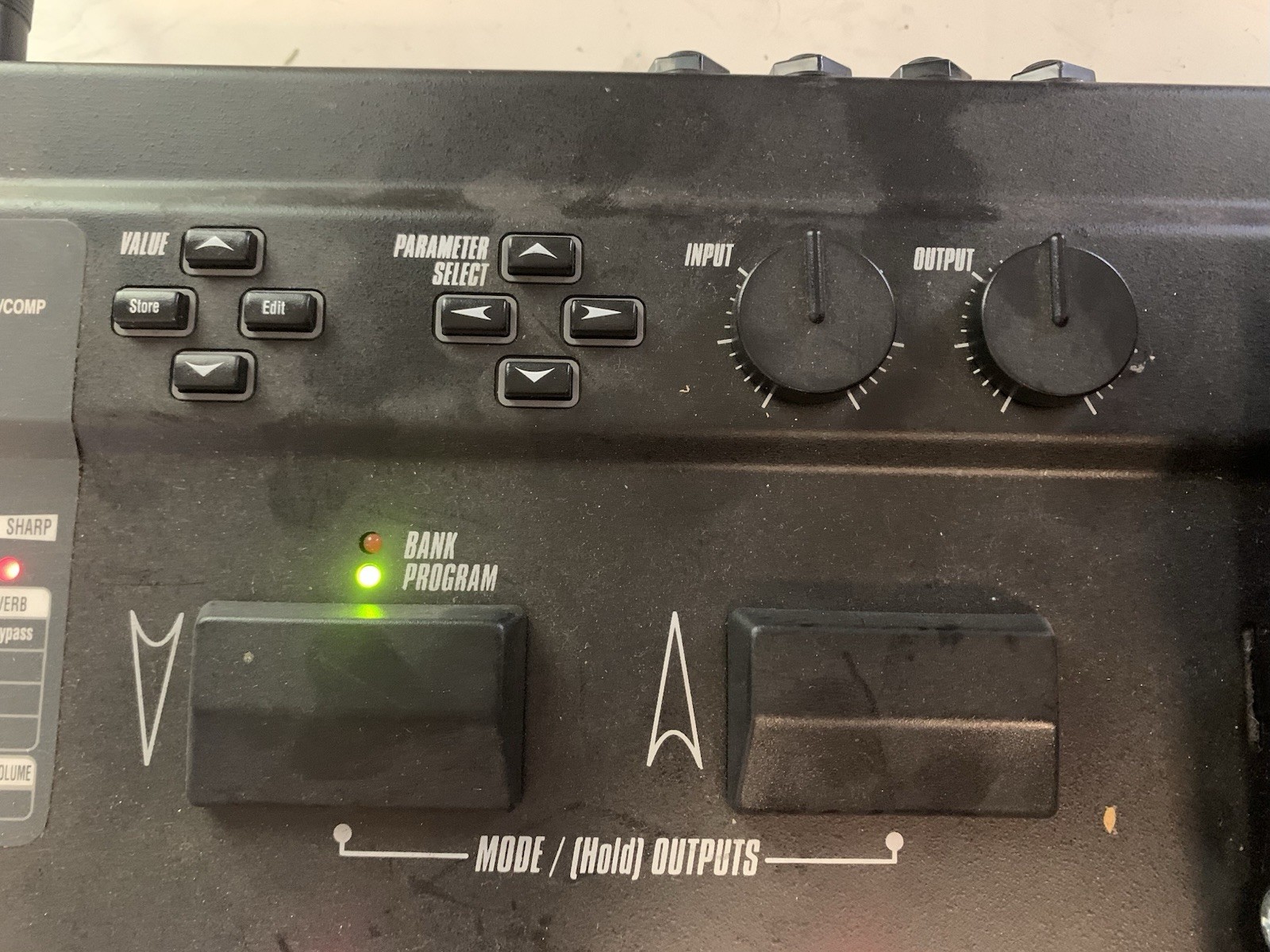 Digitech Bass Guitar Effects Pedalboard BP8 Vacuum Tube Preamp Processor