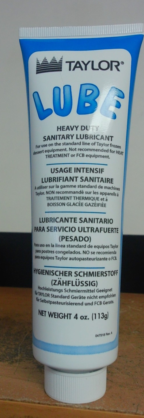 NEW Taylor 47518 - 4 oz NSF H-1 Tube Sanitary Soft Serve Lubricant