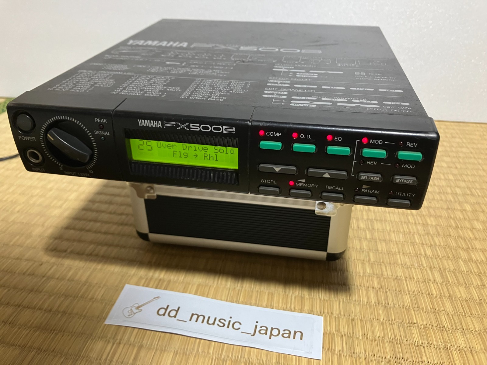 YAMAHA FX500B BASS Simul Effect Processor Bass Effects