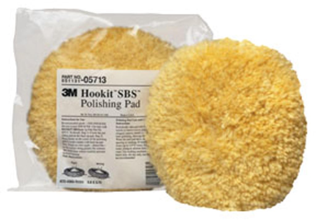 BUFF PAD 9" HOOK POLISH EACH/PAD MMM-5713 Brand New!