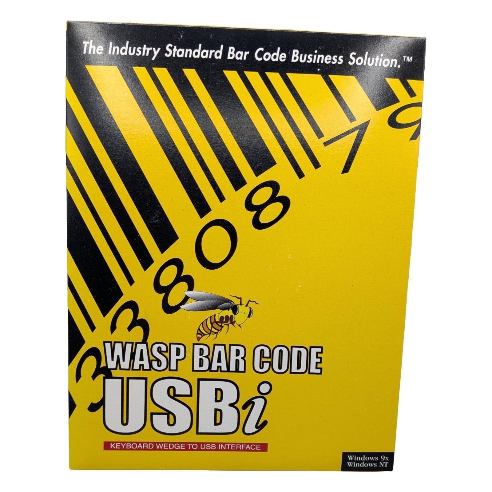 Wasp Bar Code USBi Keyboard Wedge to USB Interface Adapter Dual PS2 Mini-DIN 6