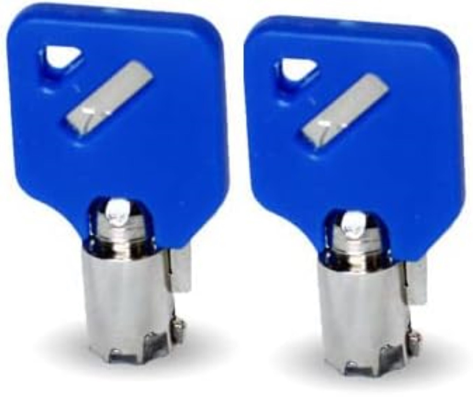 Milwaukee Husky Steel Glide Tool Box Replacement Keys R18 With Blue Caps R18 Key