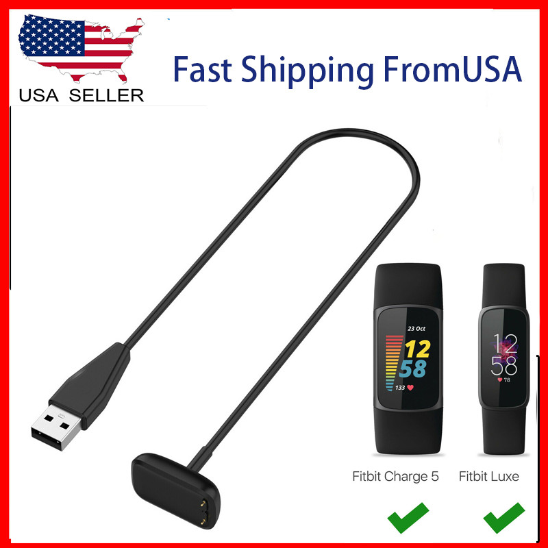 USB Magnetic Charging Cable Charger For Fitbit Luxe / Charge 5/Charge 6