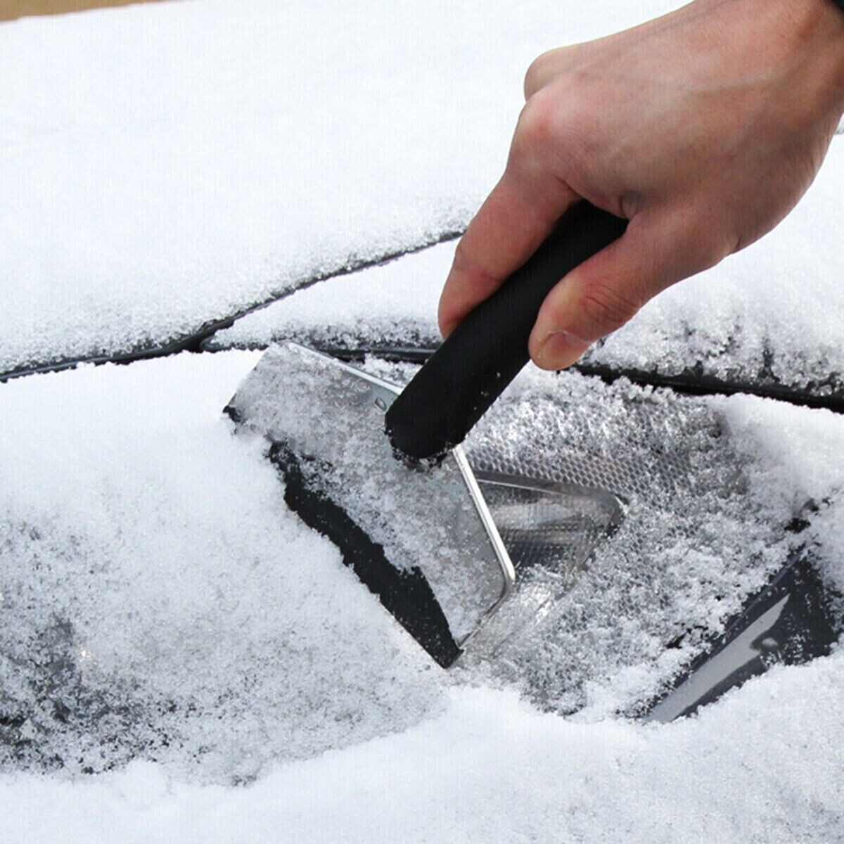 Stainless Steel Snow Remover Ice Scraper Car Windshield Scrapper Tool Durable