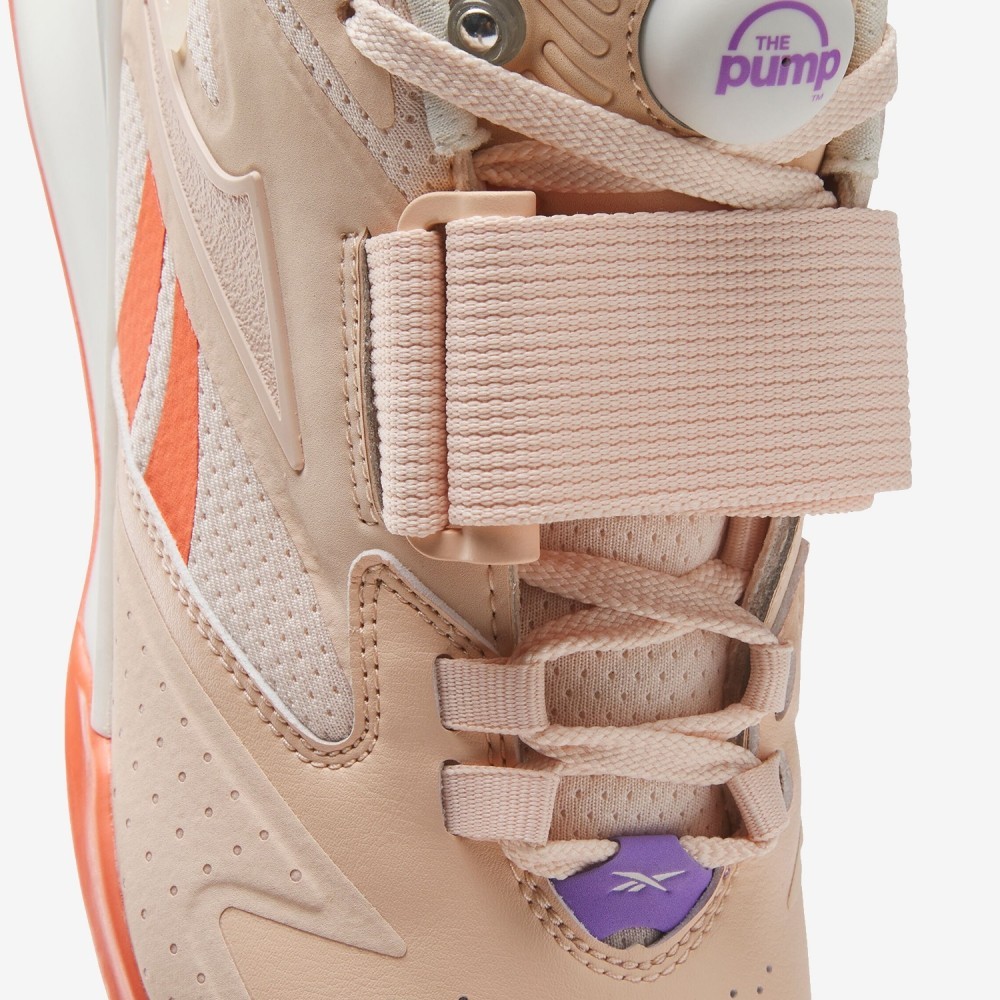 Reebok Women's Legacy Lifter III Sneaker Clay Chalk Coral Size 10