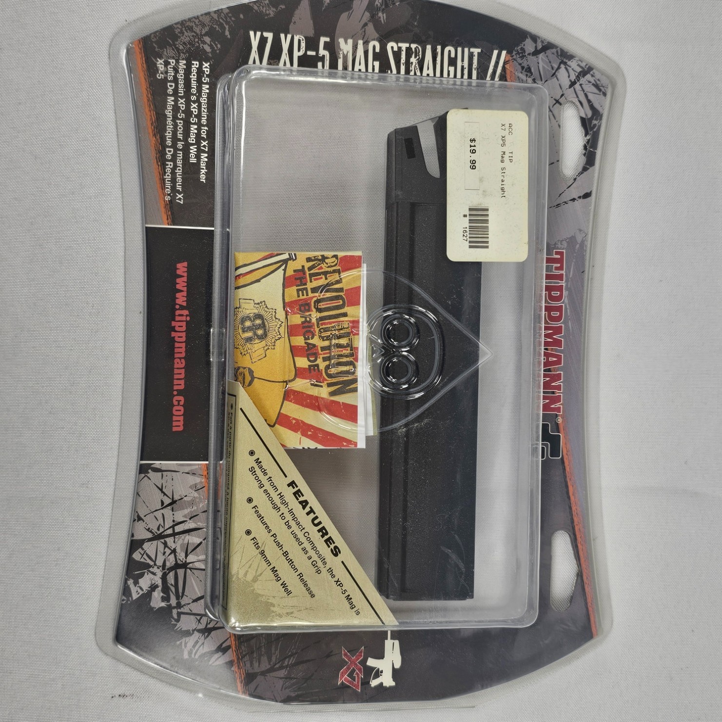 Tippmann X7 XP-5 Mag Straight Paintball Gun Part