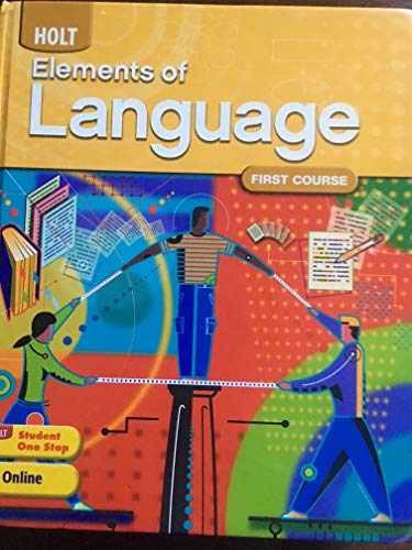 Elements of Language: Student - Hardcover, by Judith L Irvin; - Very Good x