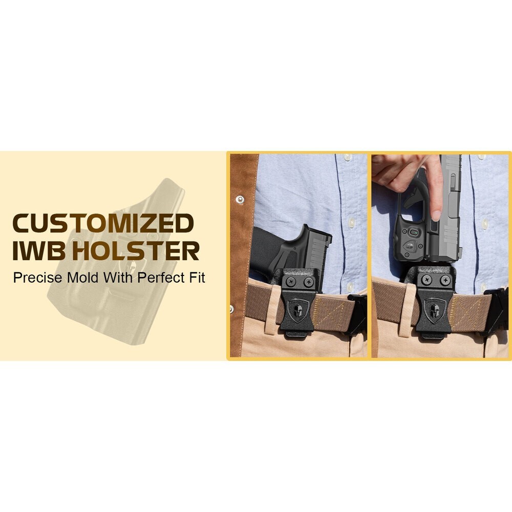 TSG Red Laser Sight-Weapon Light-Holster Combo Fits: Springfield Hellcat