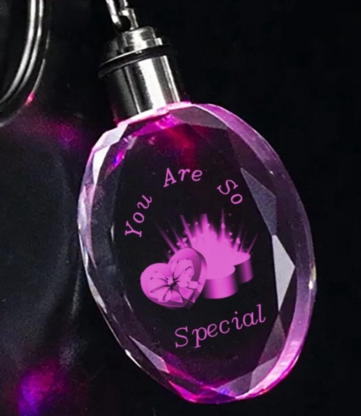 LED Keychain You are so Special Engraved Keychain comes in a Gifting Box
