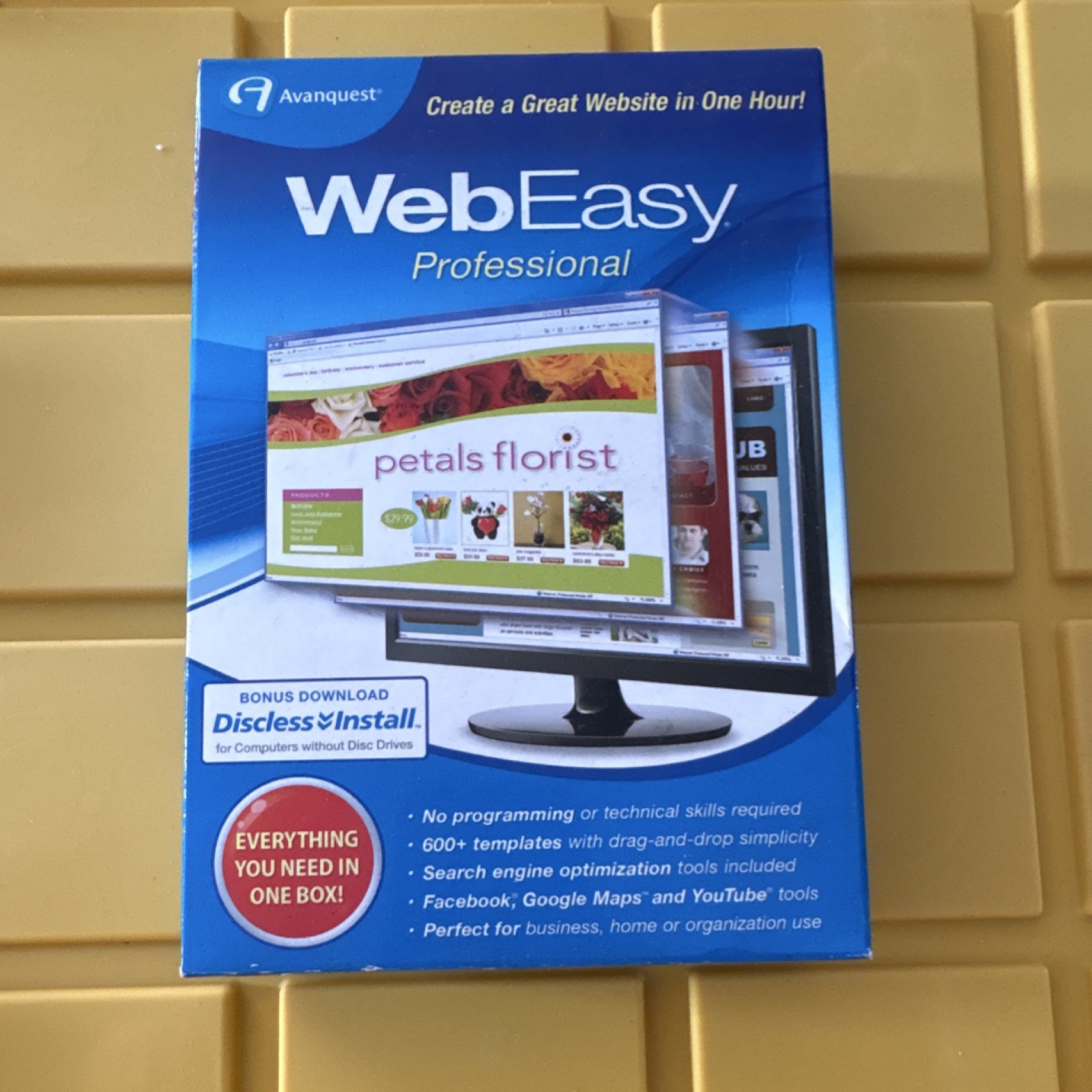 Avanquest WebEasy Professional Desktop Publishing Software (DTP)