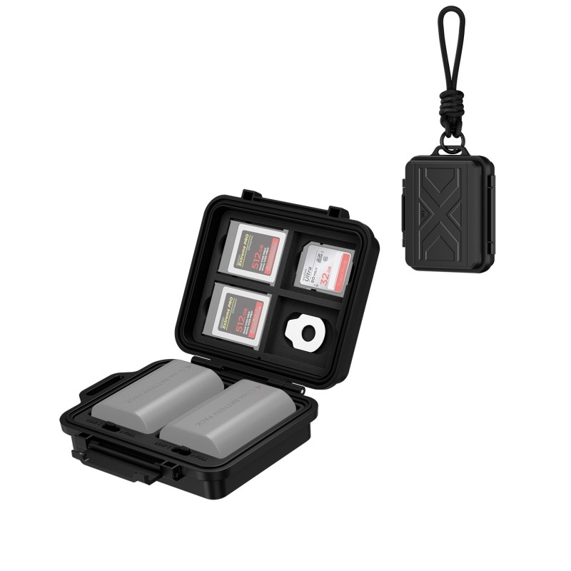 EN-EL15 Battery Memory Card Case CFexpress Type B XQD for Nikon Z5 II Z6 III Zf