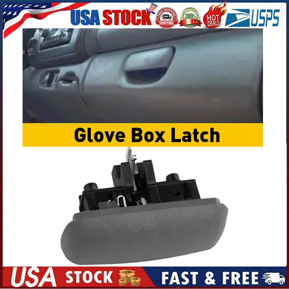 For Dodge Dakota Durango 1997-2000 New Glove Box Latch Handle Agate Gray US EOA