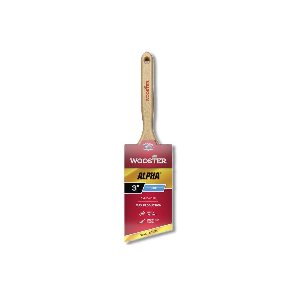 Wooster Alpha 3 in Angle Paint Brush 4231-3