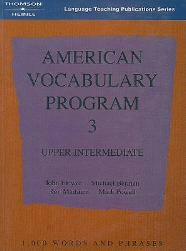 American Vocabulary Program 3: Upper Intermediate (Language Teaching Publ - GOOD