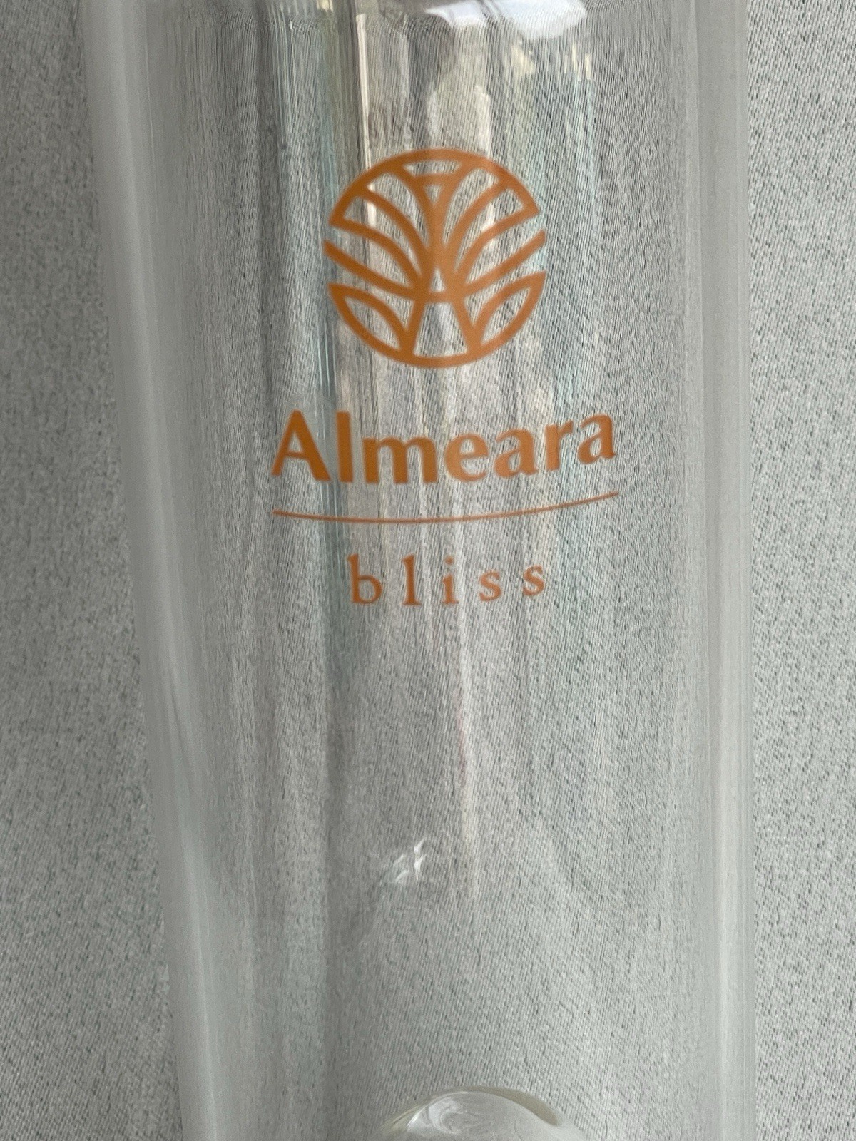 Crystal Water Bottle Clear 16.9 Oz Bliss For Crystal Changing Gem Elixir ￼