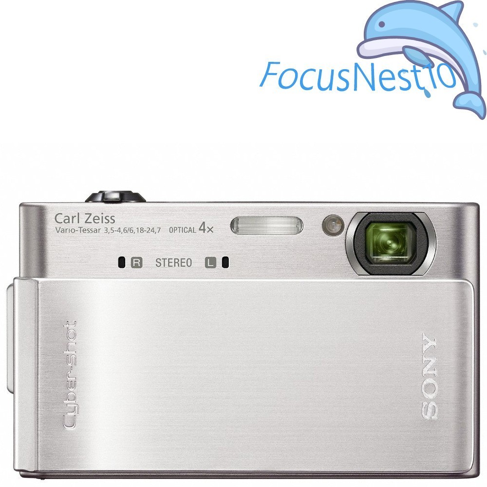 Sony DSC-T900 CyberShot Digital Camera 12.1MP CCD Camera 100% Working-Silver