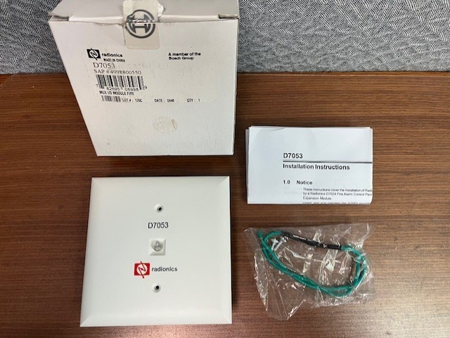 Radionics (Bosch Group) D7053 multiplex I/O module fire; NOS. New; FREE SHIPPING