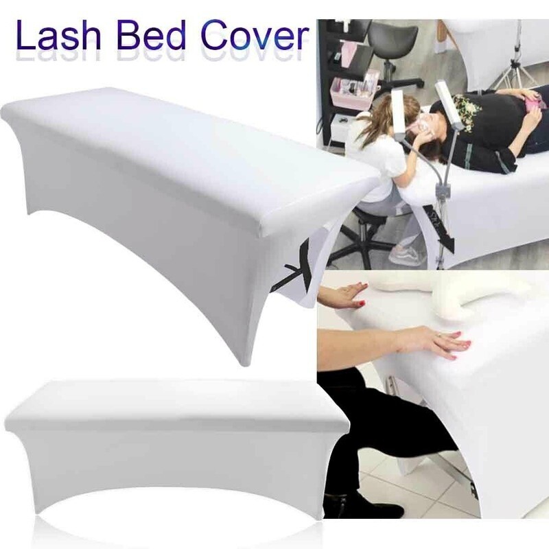 Elastic Bed Cover Sheet Table Sheet Tablecloth for Lash SPA Makeup Salon Soft