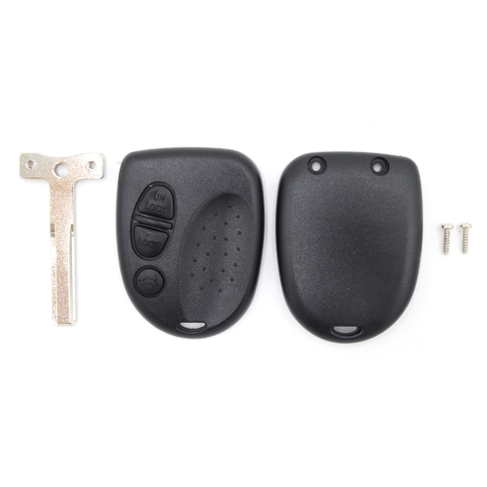 2 x To Suit Holden Commodore 3 Button Car Remote Case/Shell Key VS VX VY VZ WH