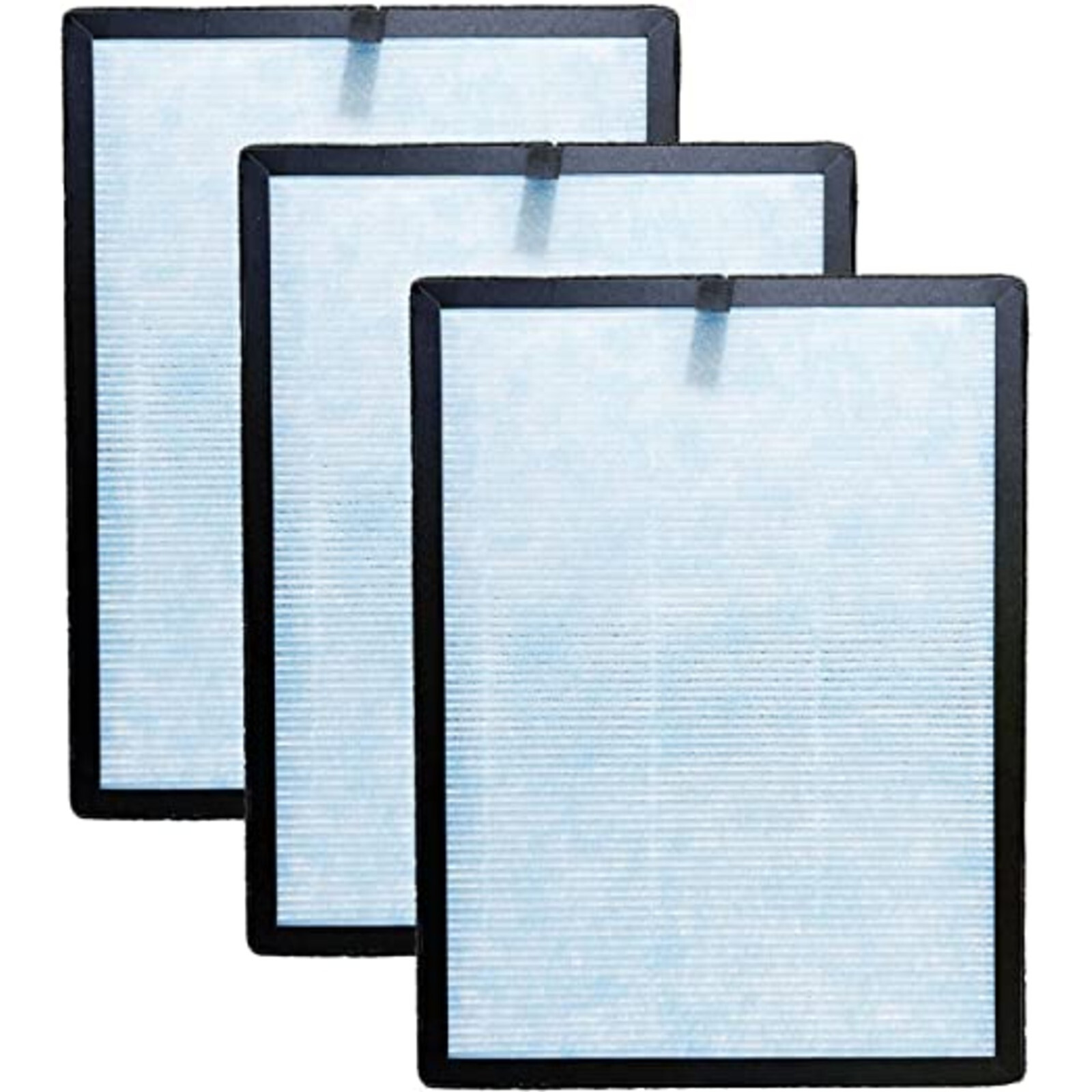 Nispira 3-In-1 Blue True HEPA Carbon Filter for Airtok AP1002 Air Purifier 3 Pk