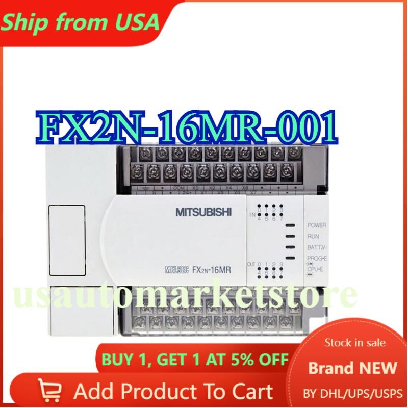 Brand New MITSUBISHI FX2N-16MR-001 FX2N16MR001 PLC Programmable Controller