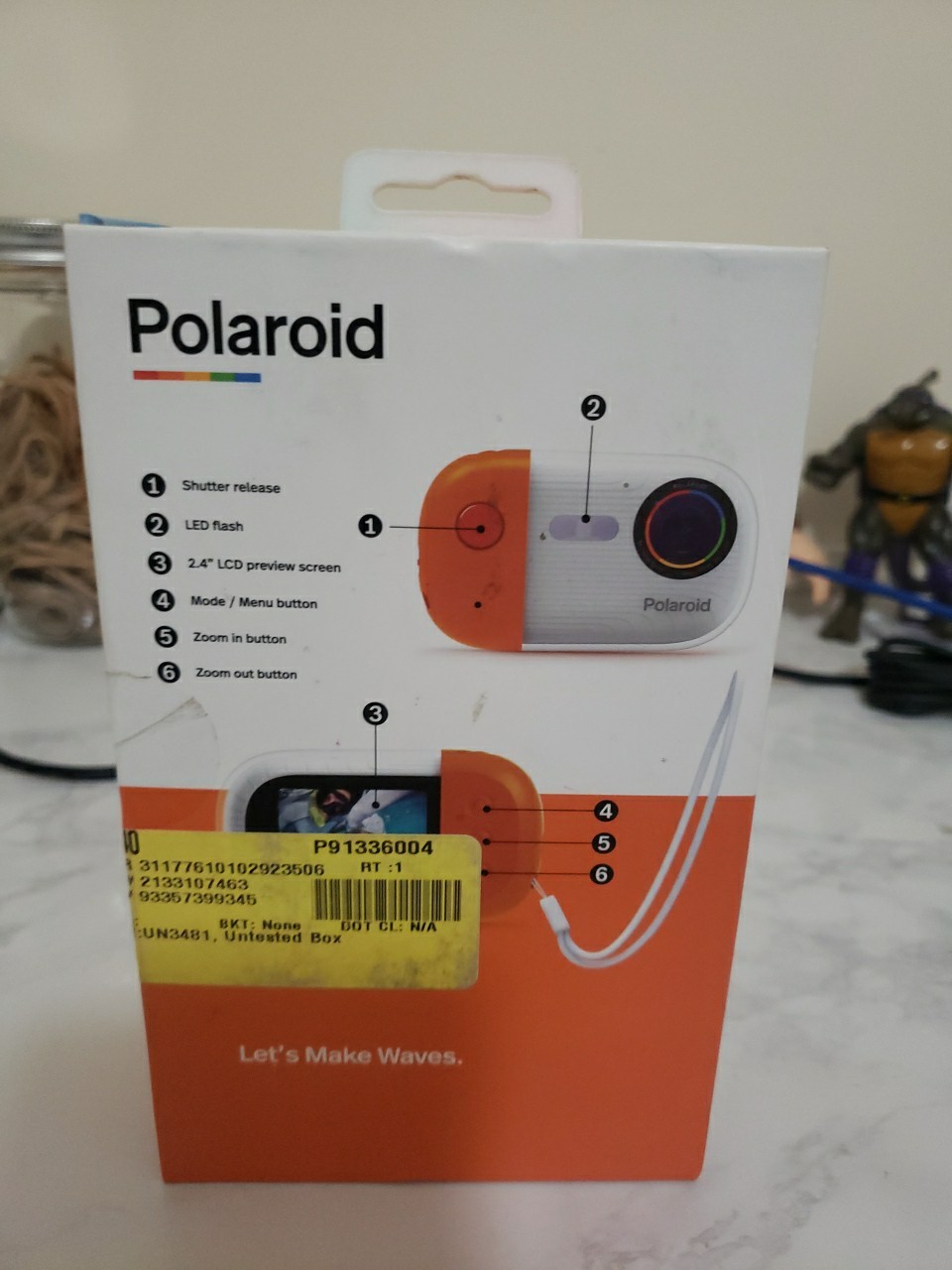 Polaroid Wave Underwater Camera Streaming Camera 4K Video Recording