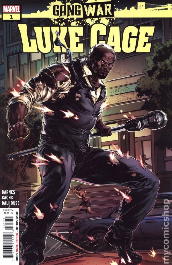 Luke Cage Gang War 1A VF 2024 Stock Image