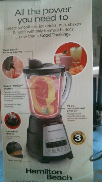 Hamilton Beach Power Elite Multi-Function Blender (58148) FS