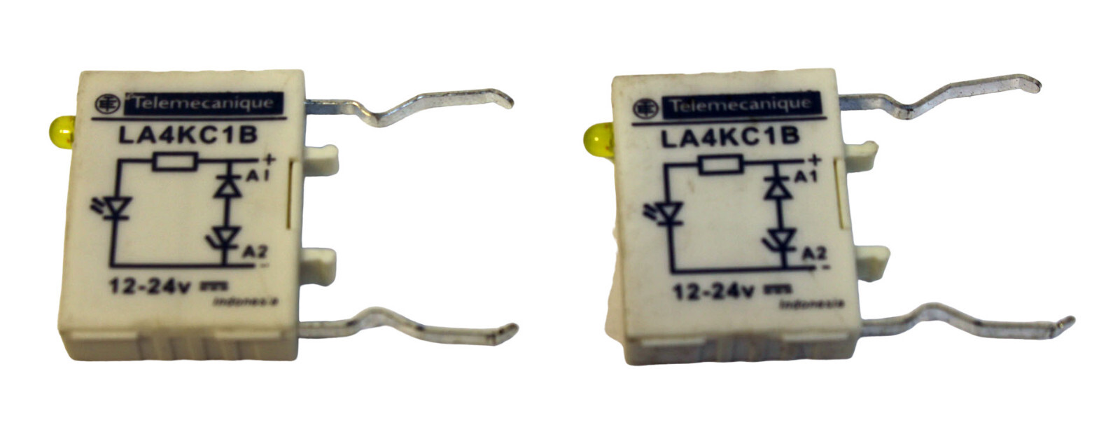 Lot of 2 Each Telemecanique LA4KC1B Contactor Suppressor